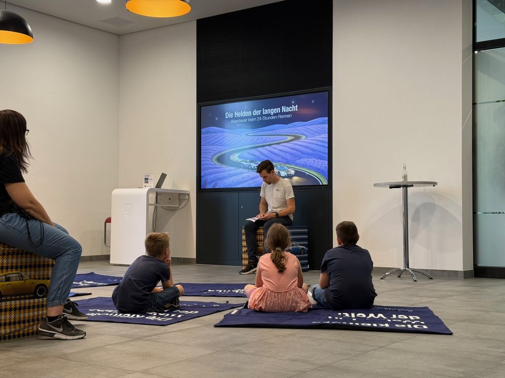 Tobias Krause bei seiner ersten Lesung in Leipzig.